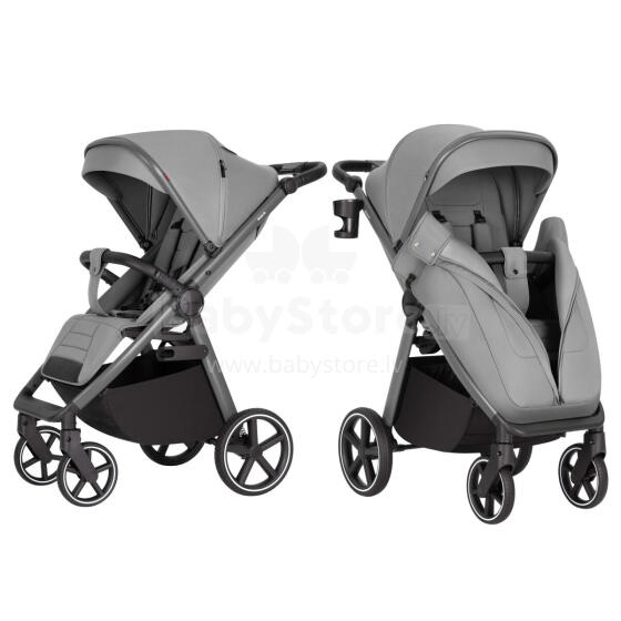 Коляска CARRELLO Bravo SL DELUXE CRL-5520 Shuttle Grey