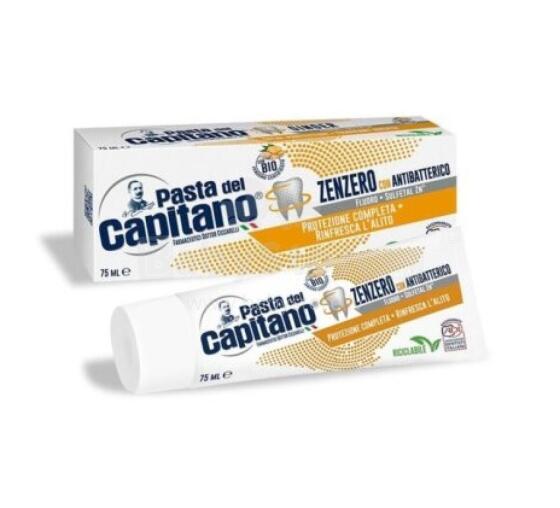 Зуб.паста Del Capitano Ginger 75мл