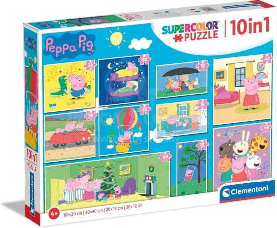 Clementoni pusle 10in1 Põrsas Peppa