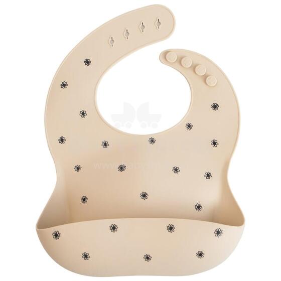 Mushie Silicone Bib Art.100224  Детский слюнявчик из 100% высококачественного силикона