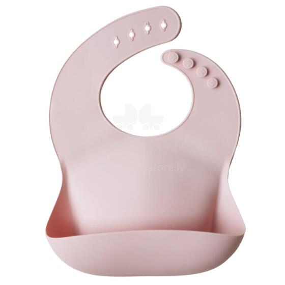Mushie Silicone Bib Art.2500019 Blush Silikona priekšautiņš
