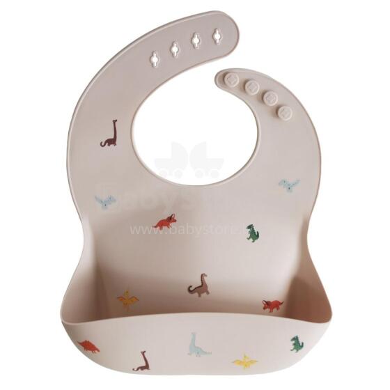 Mushie Silicone Bib Art.2500250 Baby bib made of 100% high quality silicone
