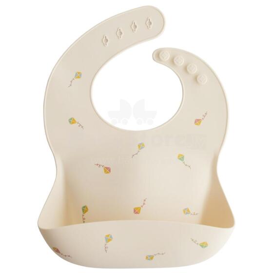 Mushie Silicone Bib Art.101968 Детский слюнявчик из 100% высококачественного силикона