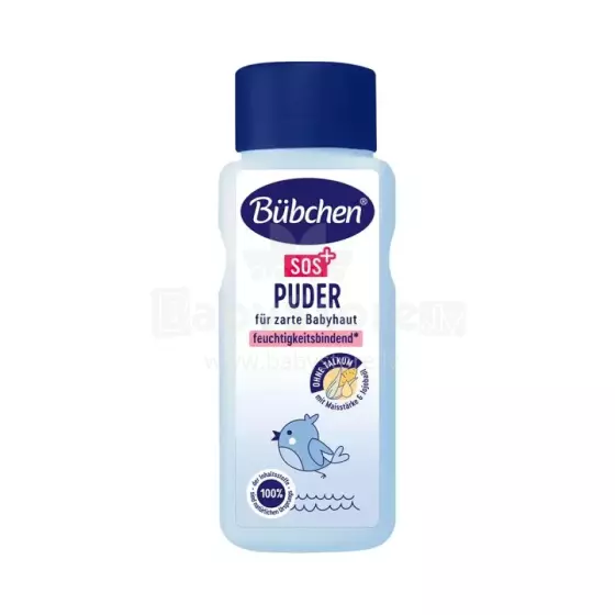 Bubchen Baby Puder SOS Art.TB114 pūderis zīdaiņiem , 80g