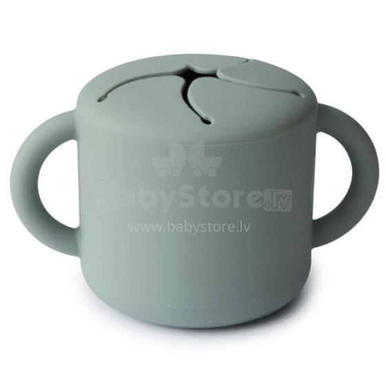Mushie Snack Cup Silicone  Art.2340031 Silicone container with Click Lock