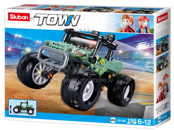 Sluban Constructor, Off-Road Vehicle, 155 pcs.