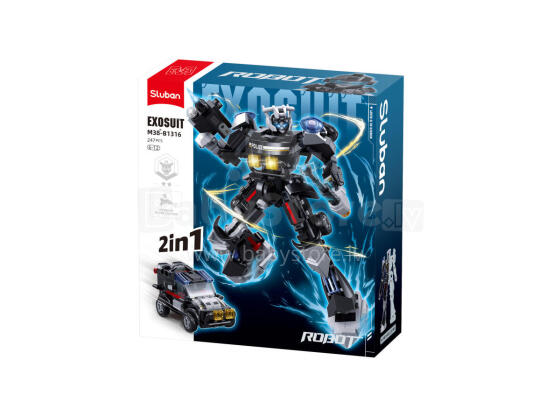 Sluban Constructor, Police Car - 247 Pieces
