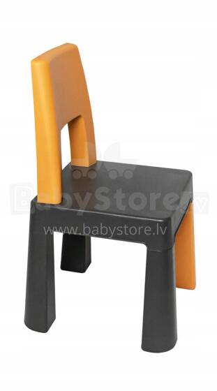 TEGA TI-023-172 TEGGI Chair Graphite/Mustard