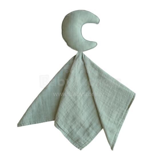 Mushie Lovey Cuddle Blanket Art.2190329 Roman Green Mягкая тряпочка для сна