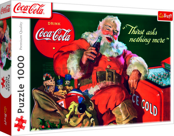 TREFL Пазл Coca-Cola: Gifts from Santa Claus, 1000 шт.
