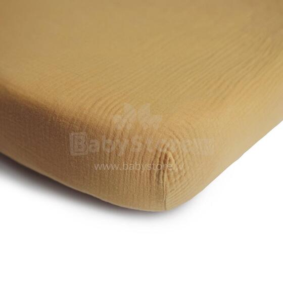 Mushie Cotton Sheet   Art.2216073 Yellow