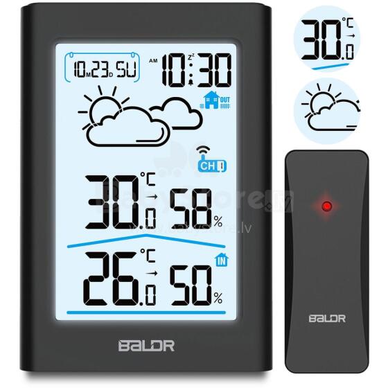 Weather station with display BD-911 black