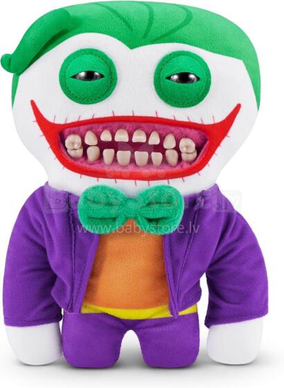 Fuggler x DC by ZURU Smieklīga, neglīta briesmoņa plīša kolekcijas rotaļlieta - Jokeris, bērnu mīkstā rotaļlieta