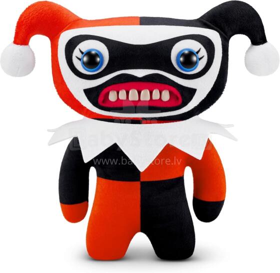 Fuggler x DC by ZURU Smieklīga, neglīta briesmoņa plīša kolekcijas rotaļlieta - Harley Quinn, bērnu mīkstā rotaļlieta
