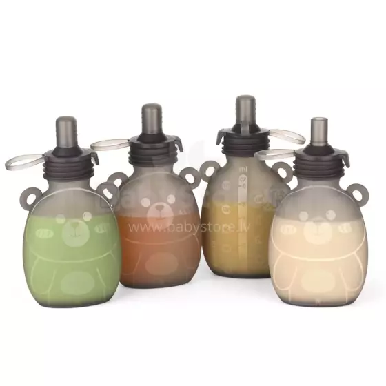 Haakaa Happy Bear Silicone Goody Pouch Art.MHK164