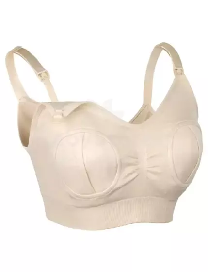Haakaa Nursing Bra Art.MHK136-P Бесшовные бюстгальтер с зажимами питания S размер