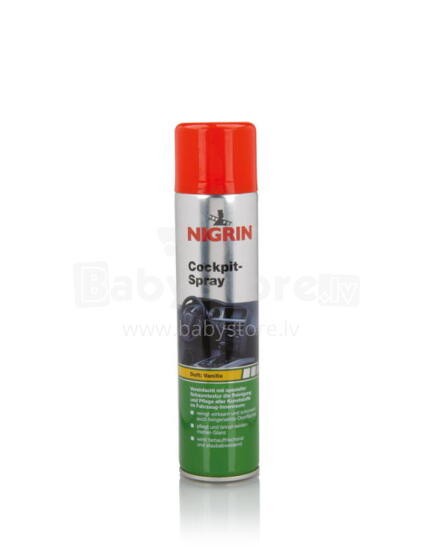 NIGRIN Cockpit Spray (Vanilla, 400 ml)