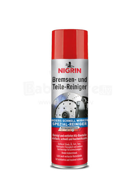 NIGRIN bremžu un detaļu tīrītājs (500 ml)