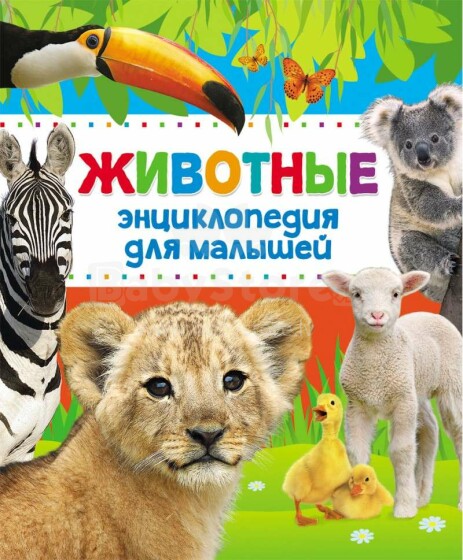 Kids Book Art.26335 Dzīvnieki. Enciklopēdija maziem bērniem