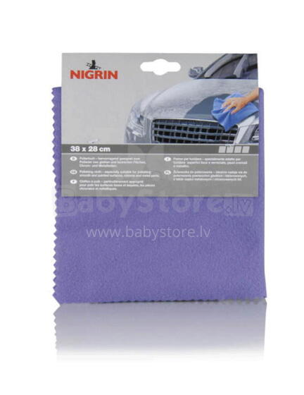 Polishing cloth 38x28cm Nigrin
