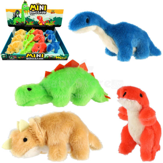 DINOZAUR PLUSZOWY 4 WZORY