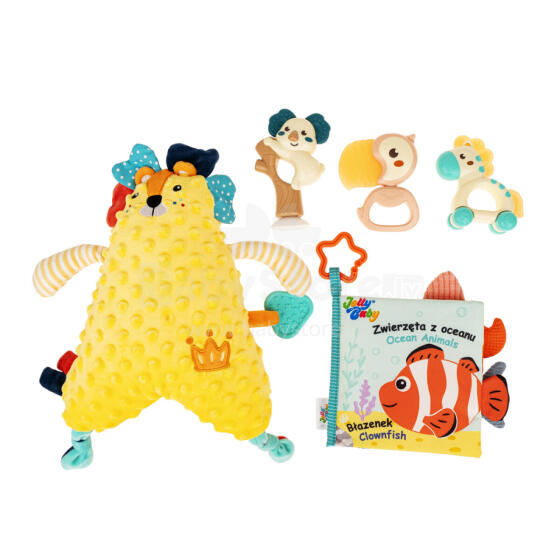 JOLLYBABY JB 82599 Dāvanu komplekts dzīvnieki