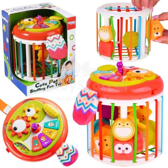 WOOPIE BABY Sensory Cube Interactive Drum