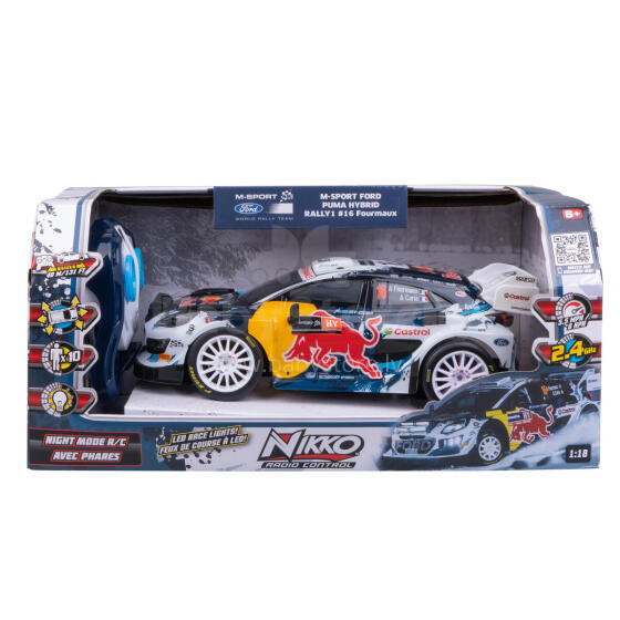 NIKKO Radio control vehicle M-Sport Ford Puma #16 Formaux, scale 1:18