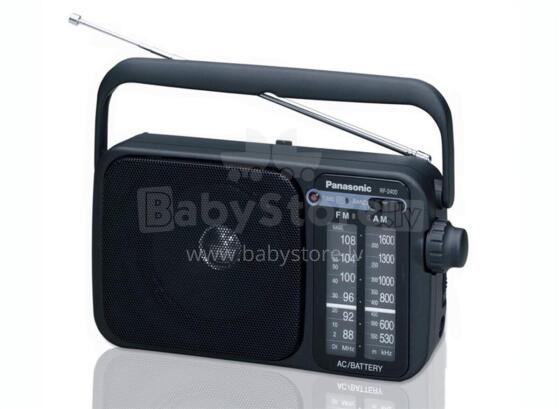 Panasonic portatīvais radio, melns