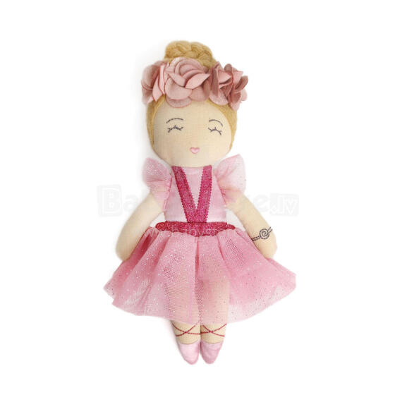 Svoora fabric doll ballerina, 20 cm