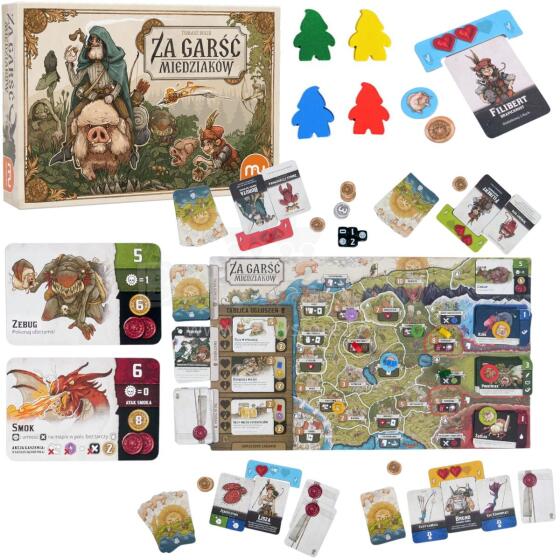 GRA ZA GARŚĆ MIEDZIAKÓW