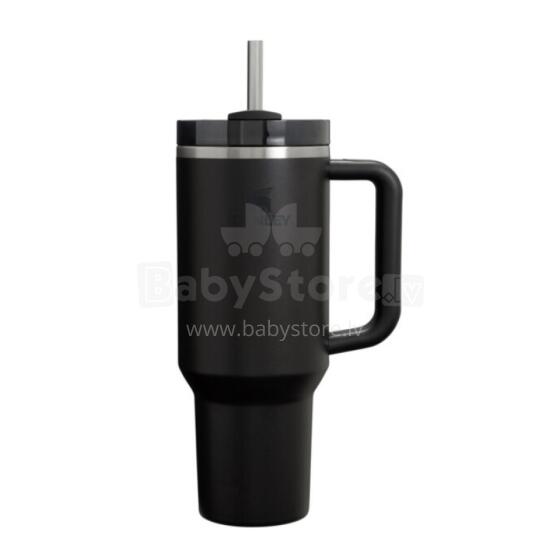Термокружка с соломинкой The Quencher H2.O FlowState Tumbler 1,18 л черный 2.0