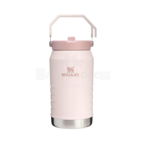 Thermos bottle with straw The IceFlow Flip Straw 2.0 Jug 1.90L light pink