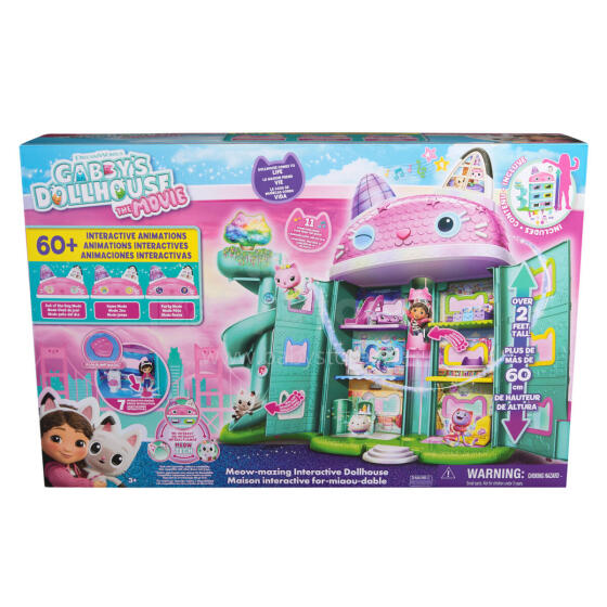 GABBY´S DOLLHOUSE Rotaļu komplekts Deluxe leļlu māja (tikai skaņas)