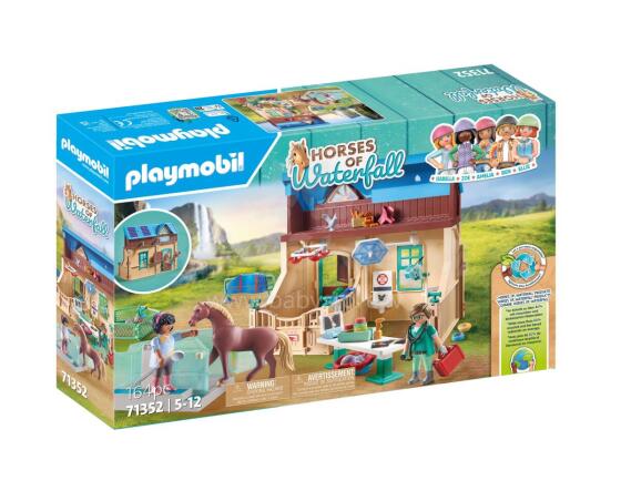 PLAYMOBIL WORLD OF HORSES Терапия верховой езды и ветеринарная практика 71352