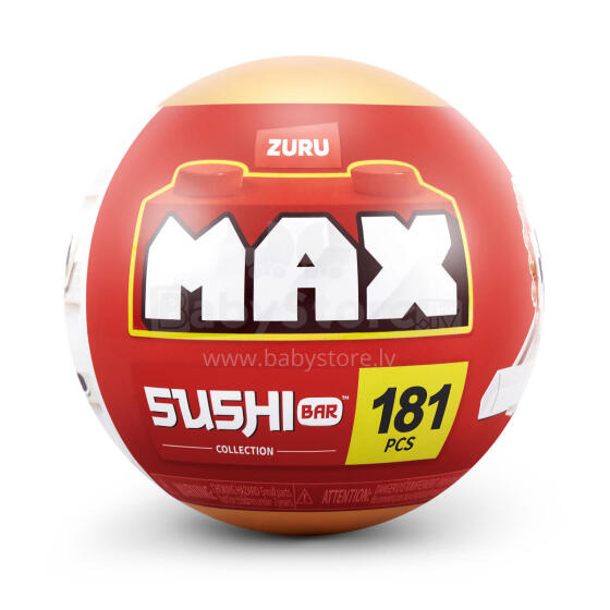 MAX SUSHI Bricks set in capsule