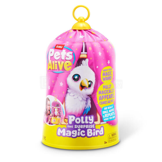 PETS ALIVE Interaktīva rotaļlieta Polly magic bird