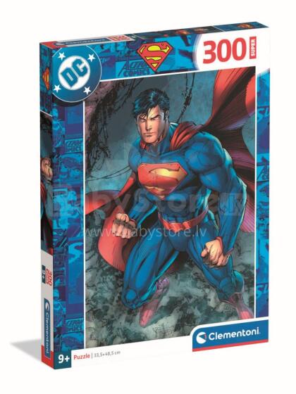 CLEMENTONI CHILDREN PUZZLE DC Superman, 300 pcs,, 21747