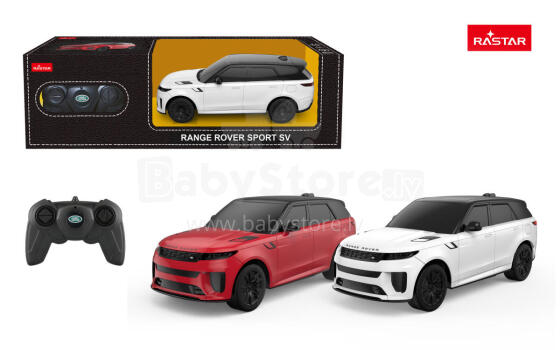 RASTAR R/C 1:24 auto Range Rover Sport SV, asort., 10270