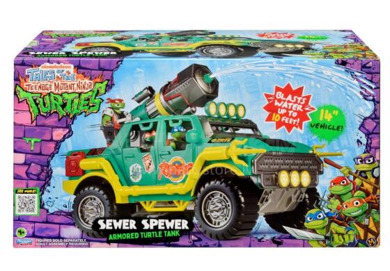 TMNT tank with water cannon Sewer Spewer, 84358