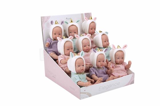 Arias Baby with Unicorn Hat, 28 cm
