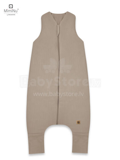 Спальный мешок KIECZMERSKI с утеплением и ногами MIMINU SOFT FLO в цвете Мокко 80/98 см 1-2,5 года