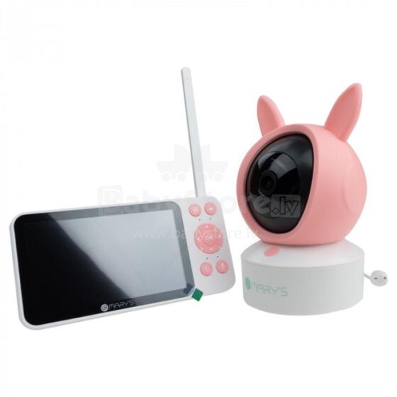 Электронная няня камера MARY'S MW61500 2в1 Розовый Кролик WIFI TUYA