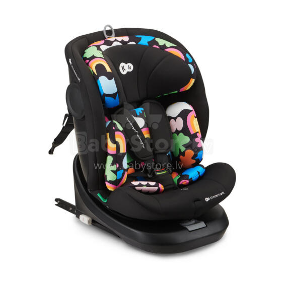 KINDERKRAFT Car Seat I-GROW i-Size 40-150 cm Happy Shapes by Melanie