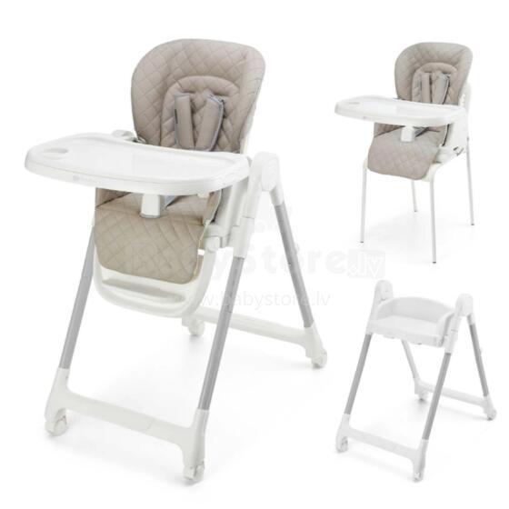 KINDERKRAFT TULO Стульчик для кормления Бежевый