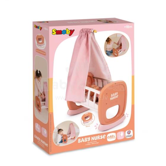 Качалка для кукол Smoby Baby Nurse с навесом