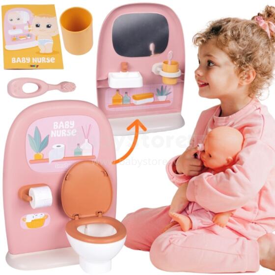 SMOBY Baby Nurse - Double-Sided Toilet for Dolls 42 cm