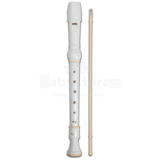 BONTEMPI soprāna flauta, balta, 31 3510