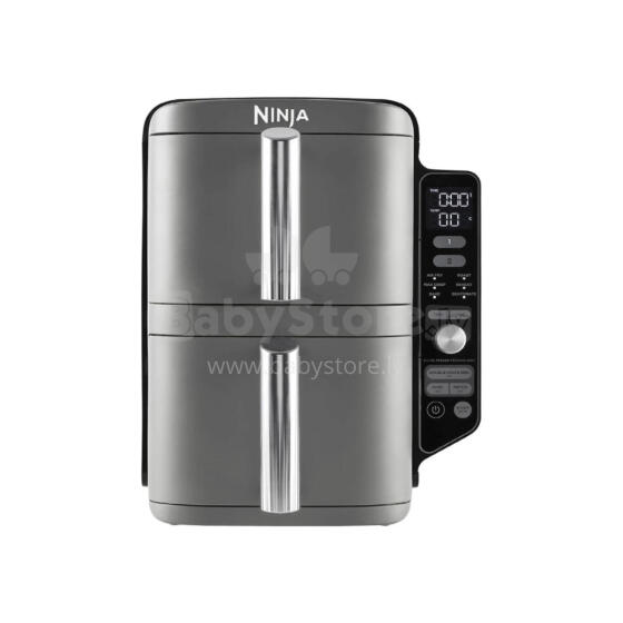 Ninja karstā gaisa katls Double Stack XL, 9.5l, 2470W, pelēks