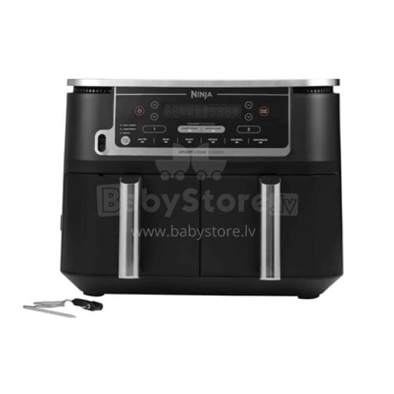 Ninja Dual karstā gaisa katls , 9.5l, 2470W, melns